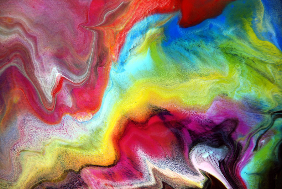 Fluid Painting 79 Acrylic On Canvas