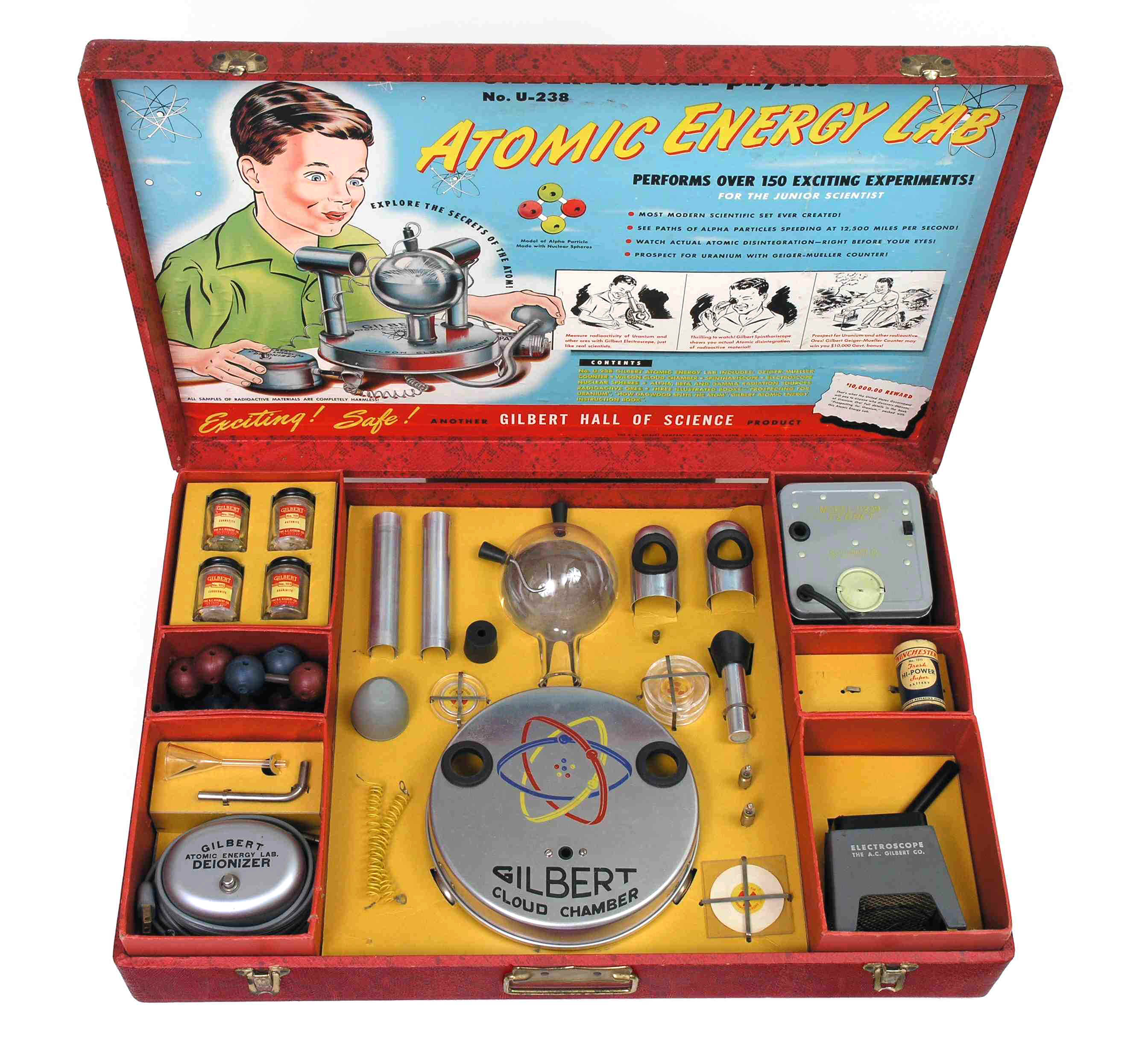 Gilbert U-238 Atomic Energy Lab (1950-1951) (ORAU.com)