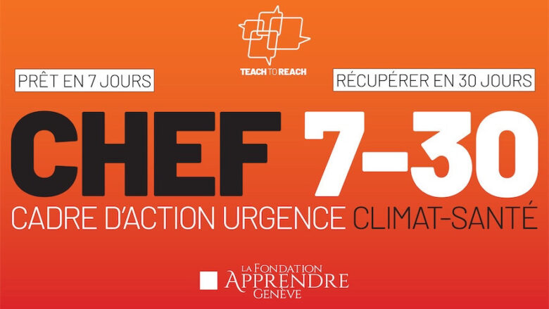 Cadre d'action urgence climat-santé 7-30 CHEF