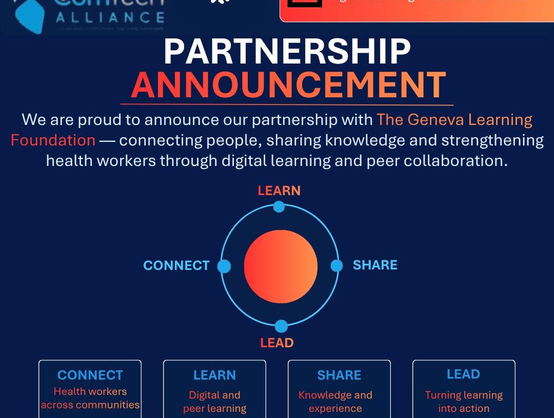 ComTech Alliance and The Geneva Learning Foundation partnership announcement graphic